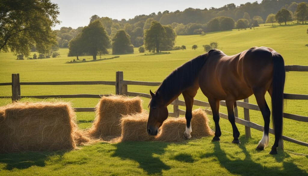low-sugar diet for horses with equine metabolic syndrome